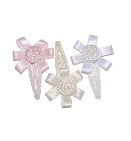 CART.12 RANITAS 4CM ROSITA SATEN BLC,MARF,ROSA