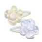 CART.12 RANITAS 3CM ROSITA SATEN BLANCO/MARFIL