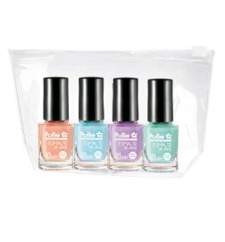 KIT 4 ESMALTES TONO PASTEL
