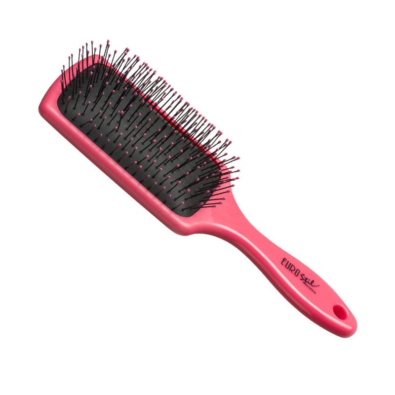 CEPILLO RECTANGULAR ROSA FLUOR GRANDE