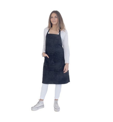 DELANTAL POLIÉSTER CON BOLSILLOS