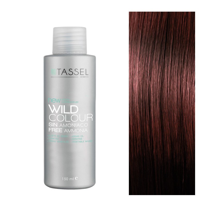 WILD COLOUR Nº5.6 CASTAÑO CLARO ROJO