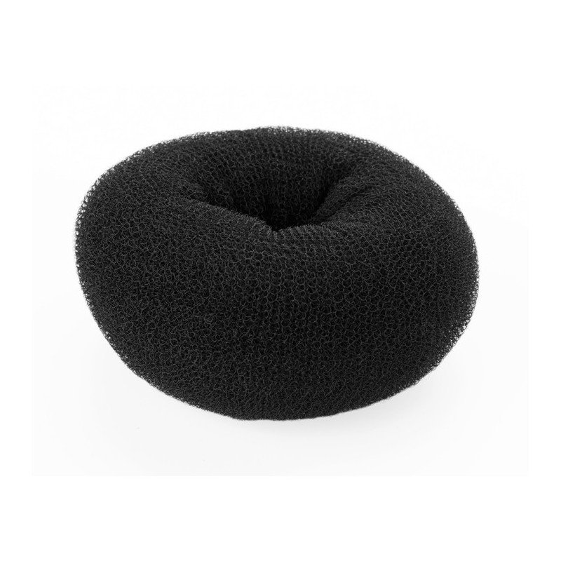 RELLENO MOÑO CIRCULAR 6,5CM NEGRO