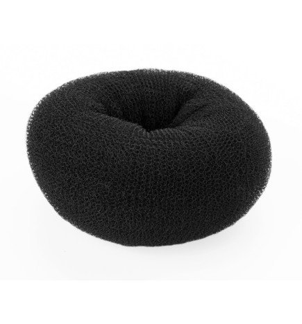 RELLENO MOÑO CIRCULAR 6,5CM NEGRO