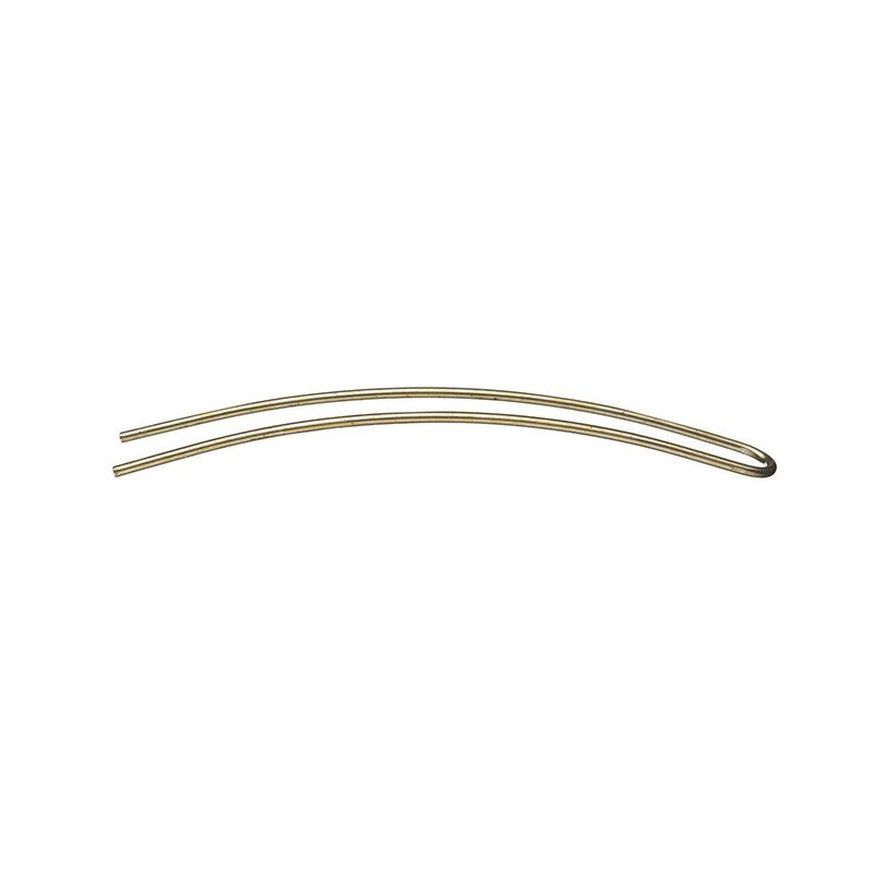 CAJA 75 HORQUILLAS BRONCE CURVA.MOÑO LISA 95MM