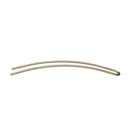 CAJA 75 HORQUILLAS BRONCE CURVA.MOÑO LISA 95MM