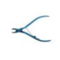 ALICATE CORTA CUTICULAS 11CM. AZUL TITANIO