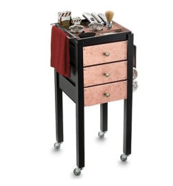 CARRITO DE BARBERIA EN COBRE