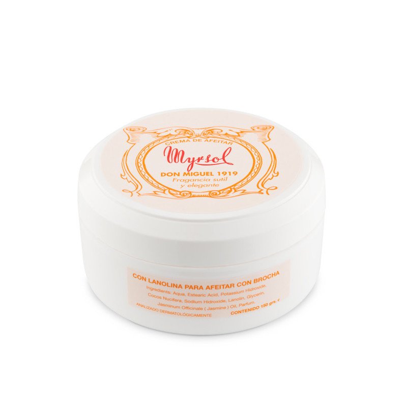 MYRSOL CREMA DE AFEITAR DON MIGUEL 1919, 150GR