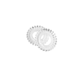 PACK 2 GOMAS ESPIRAL PEQUEÑA 35MM TRANSPARENTE