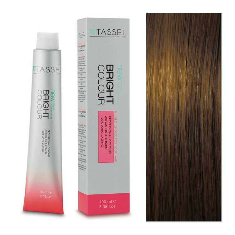 BRIGHT COLOUR Nº7.7 RUBIO MEDIO MARRON
