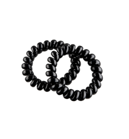 PACK DE 2 GOMAS ESPIRAL GRANDE 55MM NEGRA