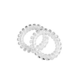 PACK 2 GOMAS ESPIRAL GRANDE 55MM TRANSPARENTE