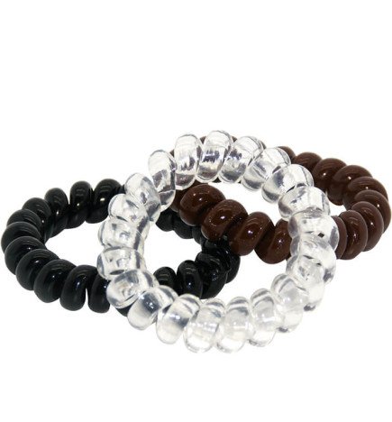 PACK 2 GOMAS ESPIRAL GRANDE 55MM TRANSPARENTE