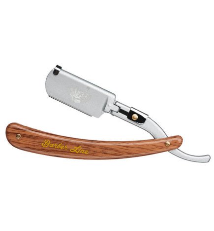 NAVAJA AFEITAR MANGO PLASTICO BARBER LINE