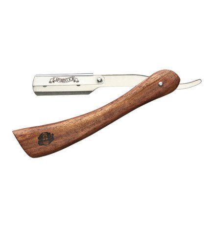 NAVAJA RASURADO CAPTAIN COOK MANGO MADERA