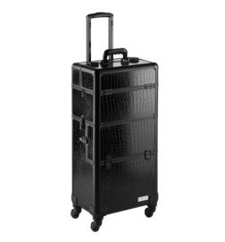 MALETA TROLLEY 4 CUERPOS NEGRA 37X24,5X70,5CM