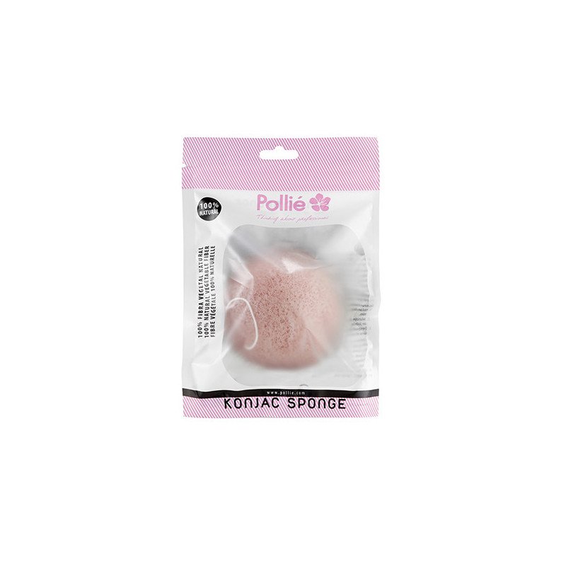 ESPONJA KONJAC ROSA NATURAL