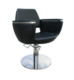 SILLA BOHEMIAN NEGRA PIE REDONDO