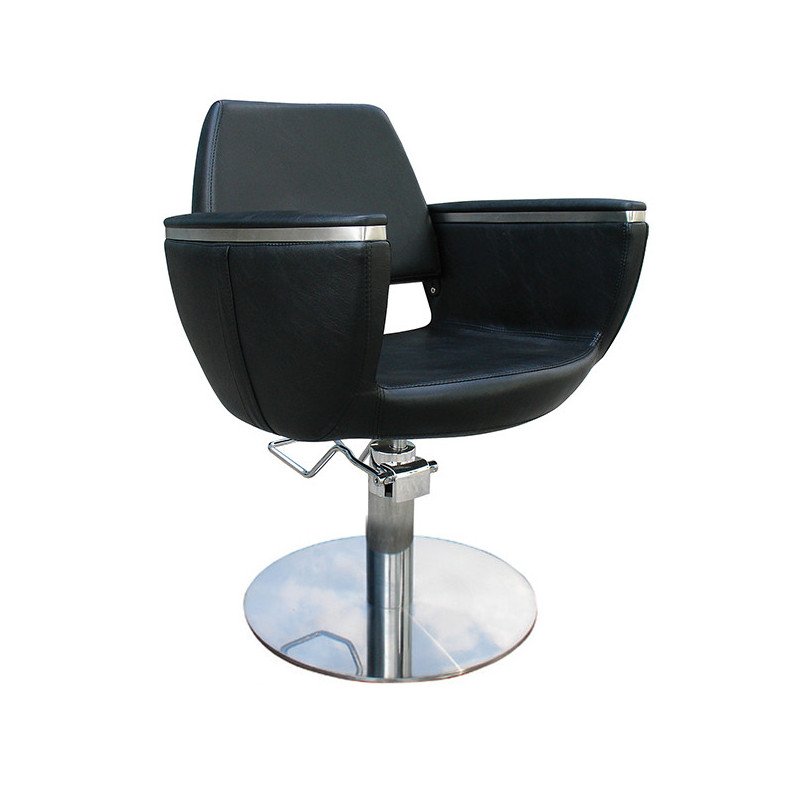 SILLA BOHEMIAN NEGRA PIE REDONDO