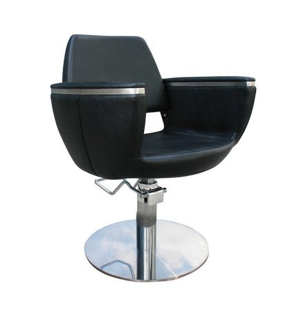 SILLA BOHEMIAN NEGRA PIE REDONDO