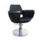 SILLA BOHEMIAN NEGRA PIE REDONDO