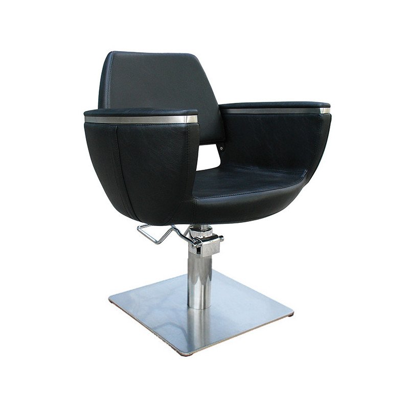 SILLA BOHEMIAN NEGRA PIE CUADRADO