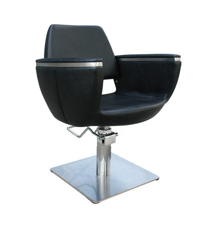 SILLA BOHEMIAN NEGRA PIE CUADRADO