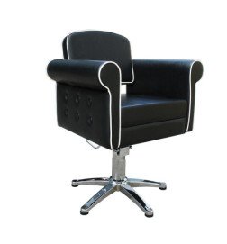SILLA STYLE NEGRA PIE ESTRELLA
