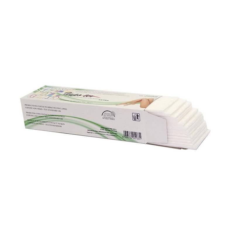 CAJA 100 TIRAS PAPEL DEPILACION EXTRA 90GRMS.
