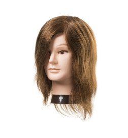 CABEZA MANIQUÍ JOE SIN BARBA CABELLO NATURAL 15-18CM.