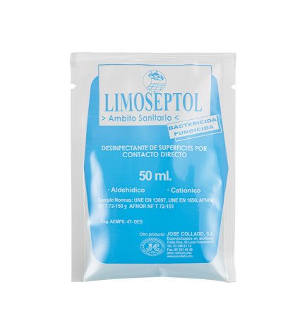SACHET DESINFECTANTE 50ML.