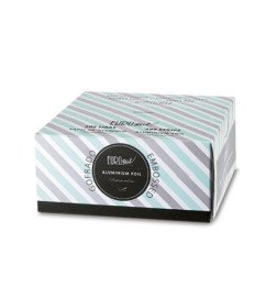 CAJA 300 TIRAS PAPEL ALUMINIO GOFRADO 27X12CM