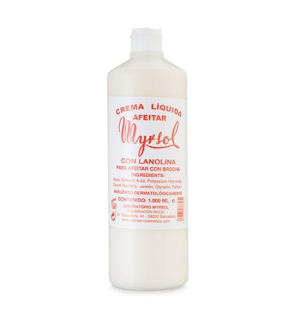 MYRSOL JABON LIQUIDO AFEITADO 1000ML.