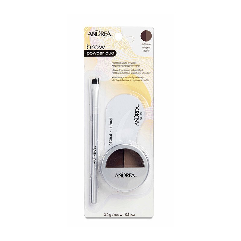 CEJAS ANDREA POWDER DUO MARRON MEDIO