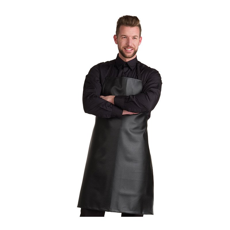 DELANTAL MOD.31803151 POLIPIEL NEGRO TALLA UNI