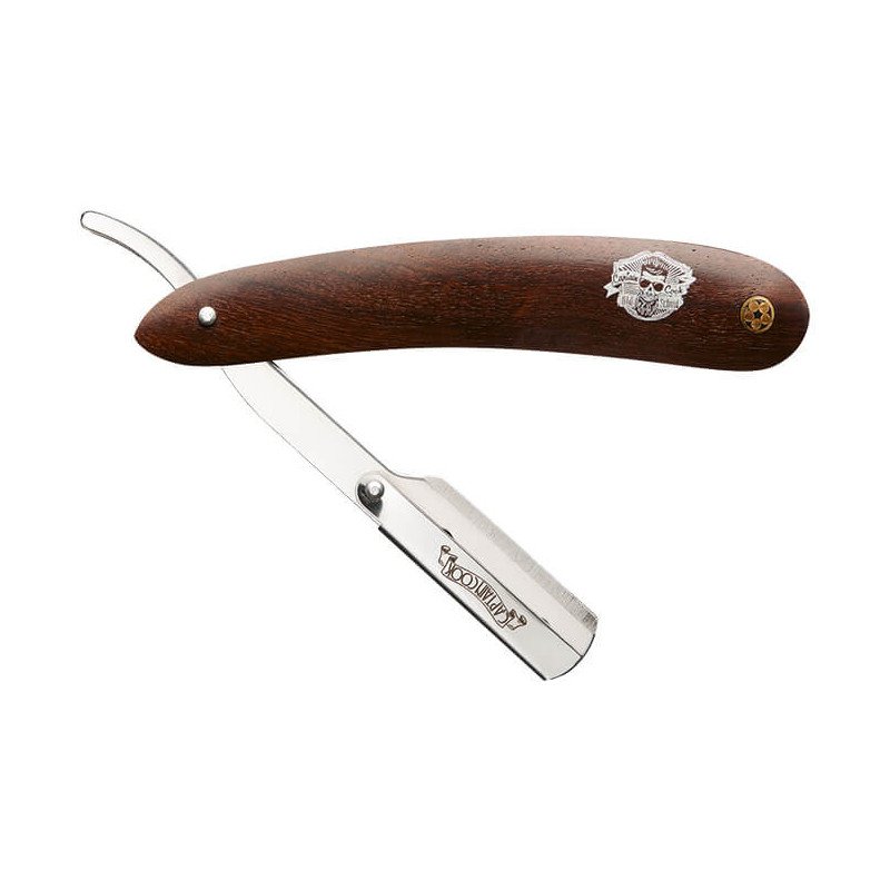 NAVAJA AFEITAR CAPTAIN COOK MANGO MADERA