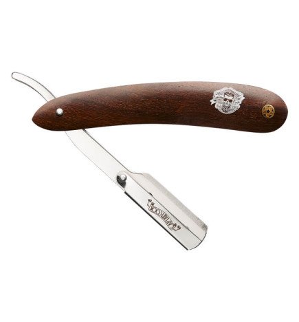 NAVAJA AFEITAR CAPTAIN COOK MANGO MADERA