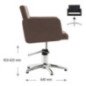 SILLON VENUS MARRON