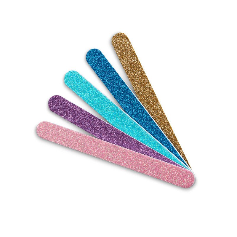 BOLSA 5 LIMAS ACOLCHADAS COLORES PURPURINA