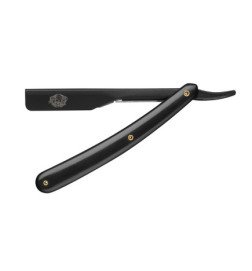 NAVAJA NEGRA BARBER LINE MANGO PLÁSTICO