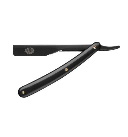 NAVAJA NEGRA BARBER LINE MANGO PLÁSTICO