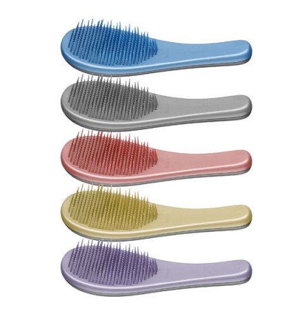 CEPILLO DESENREDAR COLORES METALIZADOS