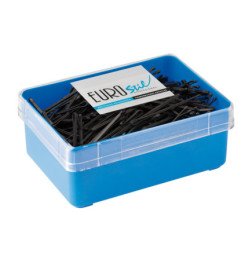 CAJA 300 CLIPS 50MM.NEGRO MATE ANTIDESLIZANTE