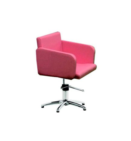 SILLA DE PELUQUERÍA PIN UP ROSA