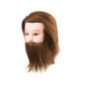 CABEZA MANIQUÍ DANIEL CON BARBA CAB.NATURAL 15-18CM BARBER LINE