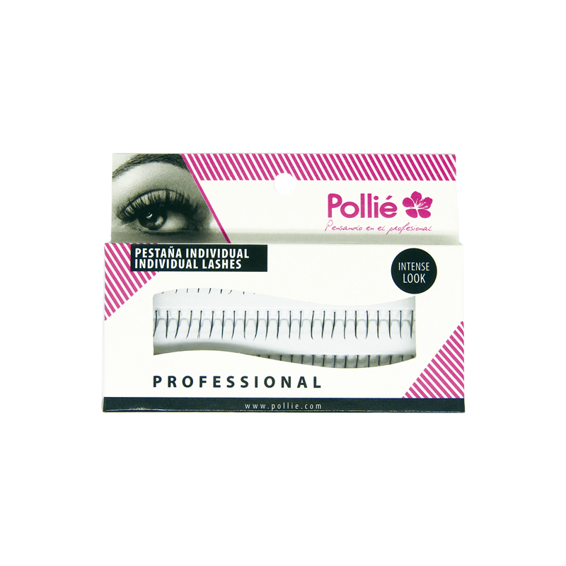 PESTAÑAS POLLIE INDIVIDUAL LARGAS NEGRAS