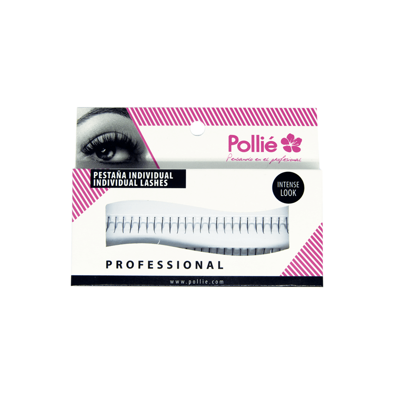 PESTAÑAS POLLIE INDIVIDUAL MIXTAS NEGRAS