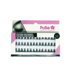 PESTAÑAS POLLIÉ INDIVIDUAL DUO MEDIAS NEGRAS