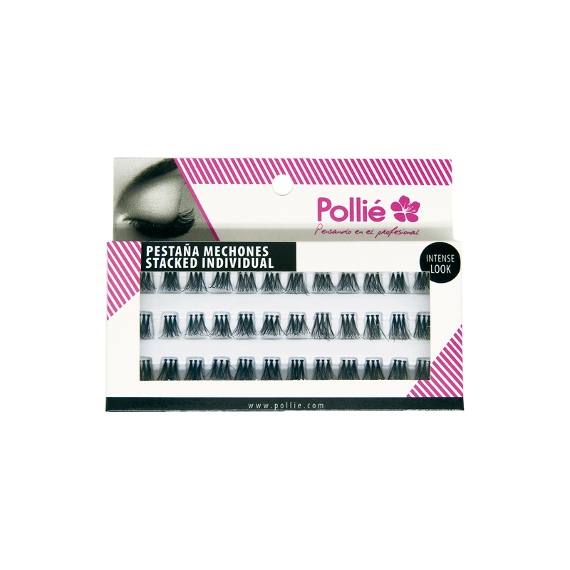 PESTAÑAS POLLIÉ INDIVIDUAL TRIO MEDIAS NEGRAS